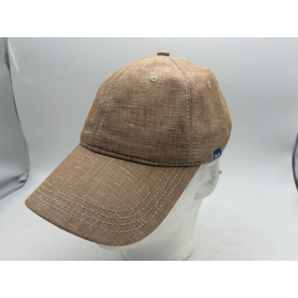 Keds Adjustable Hat Cap Tan Cotton Strapback Casual Dad Hat Unisex